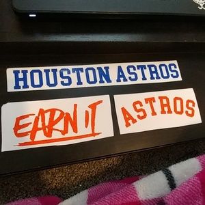 Houston Astros Decals